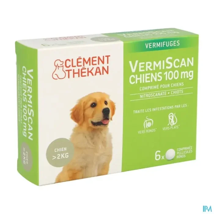 Clement thekan vermiscan chiot petit chien comprime 6