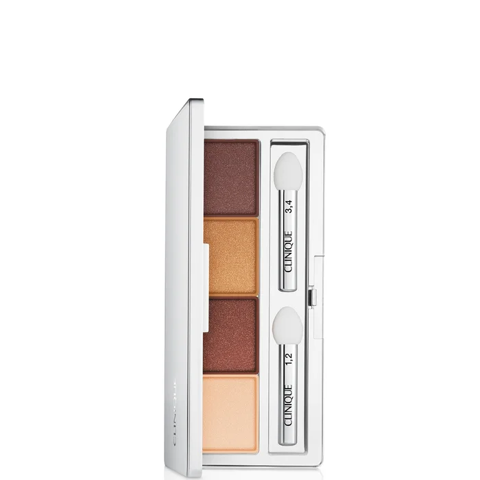 Clinique All About Shadow Palette de Quatre Fards à Paupières (nuances variées)