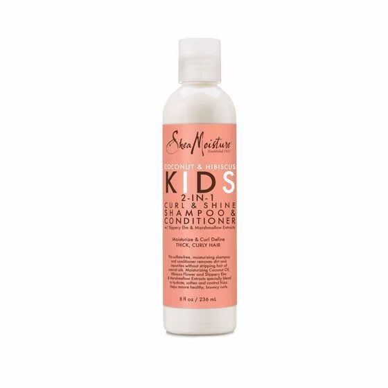 Coconut & hibiscus kids 2-in-1 curl & shine shampoo & conditioner 8oz