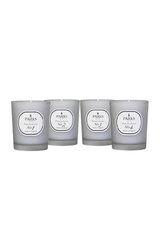 Coffret 4 bougies – No 1,2,3 & 4 – 4 x 50 g
