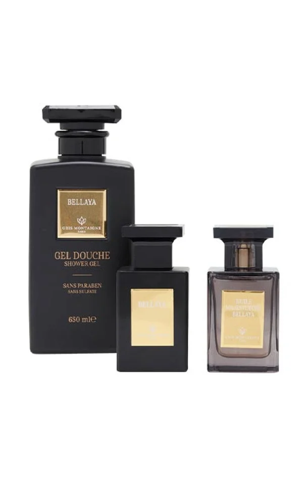 Coffret Bellaya Extrait de parfum – Floral – 3 produits