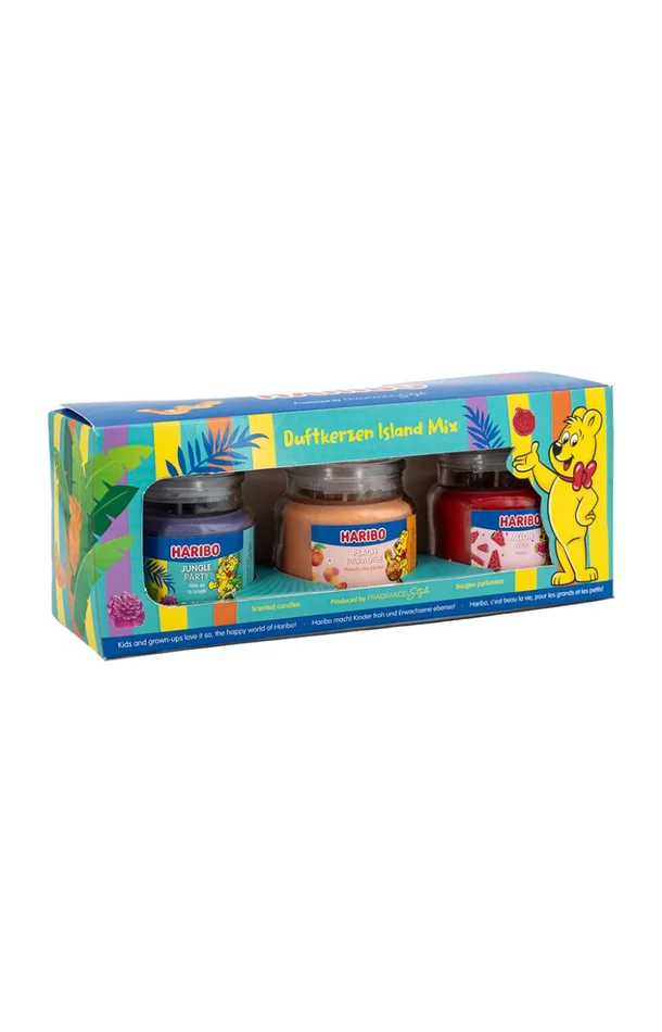 Coffret bougies parfumées – Island – 3 x 85 g