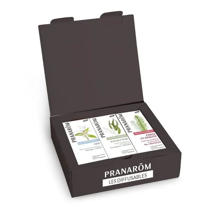 Coffret Classique Bio 3x10ml Les diffusables pranarom