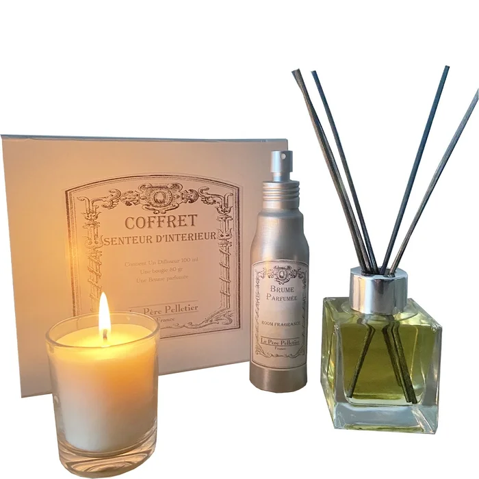 Coffret d’ambiance – Fleur de monoï – Floral oriental – 3 produits