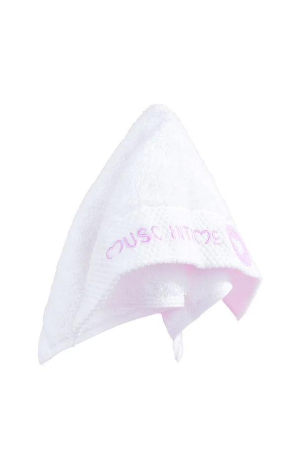 Coffret de serviettes intimes – Rose & blanc – 2 unités