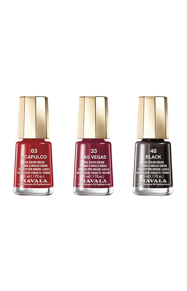 Coffret de vernis à ongles – 3 produits