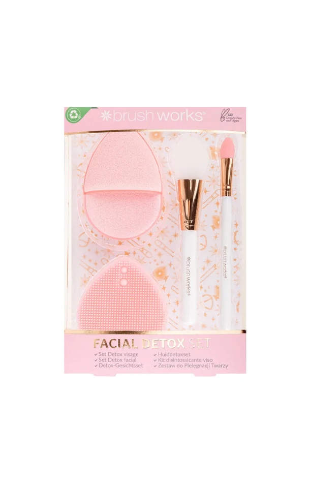 Coffret détox – Pinceaux & brosses nettoyantes – Visage