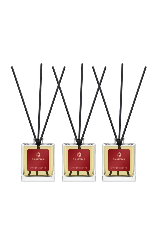 Coffret diffuseurs d’ambiance – Spirit of Christmas – Cassis & ambre – 3 x 50 ml