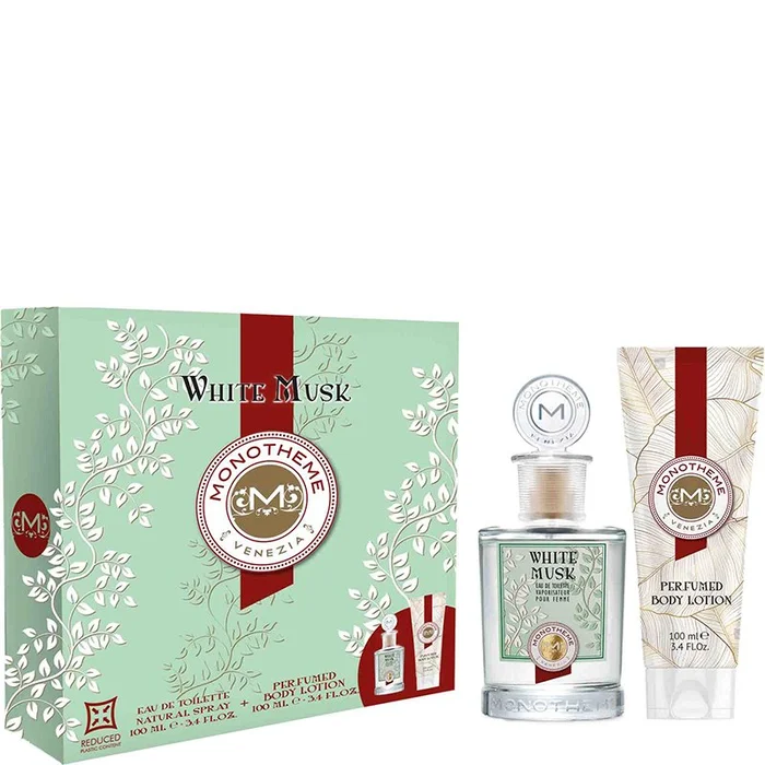Coffret eau de toilette & gel douche White Musc – Floral musqué – 2 produits