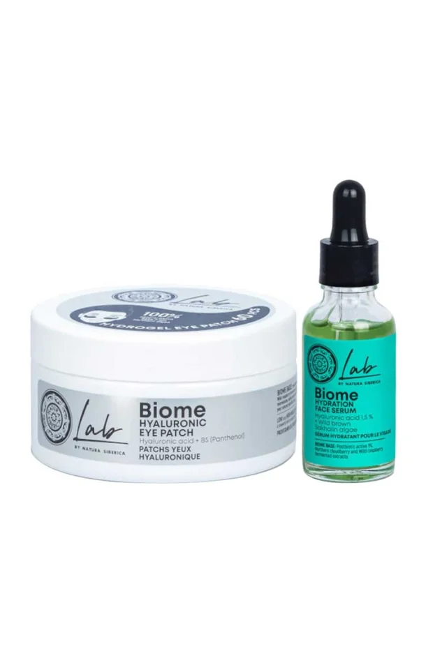 Coffret hydratation – Acide hyaluronique & provitamine B5 – Visage & yeux – 2 produits