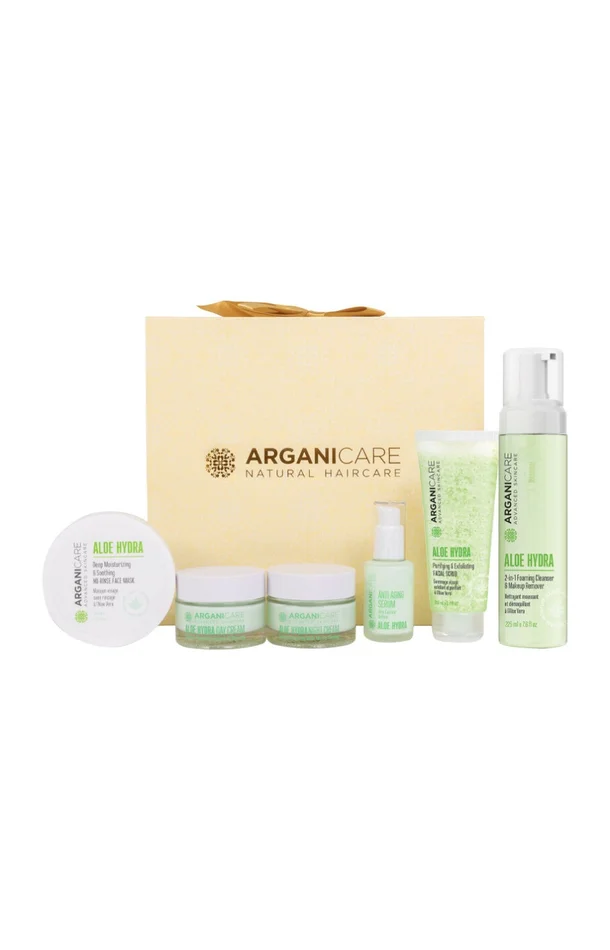 Coffret hydratation – Aloe vera – Visage – 6 produits