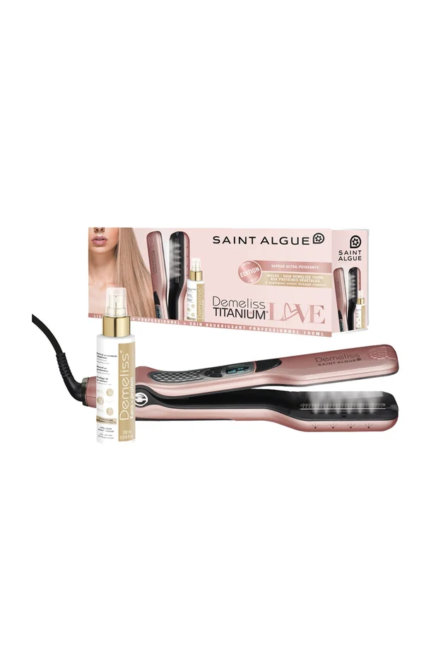 Coffret lisseur & soin nourrissant – Titanium Love – 2 produits