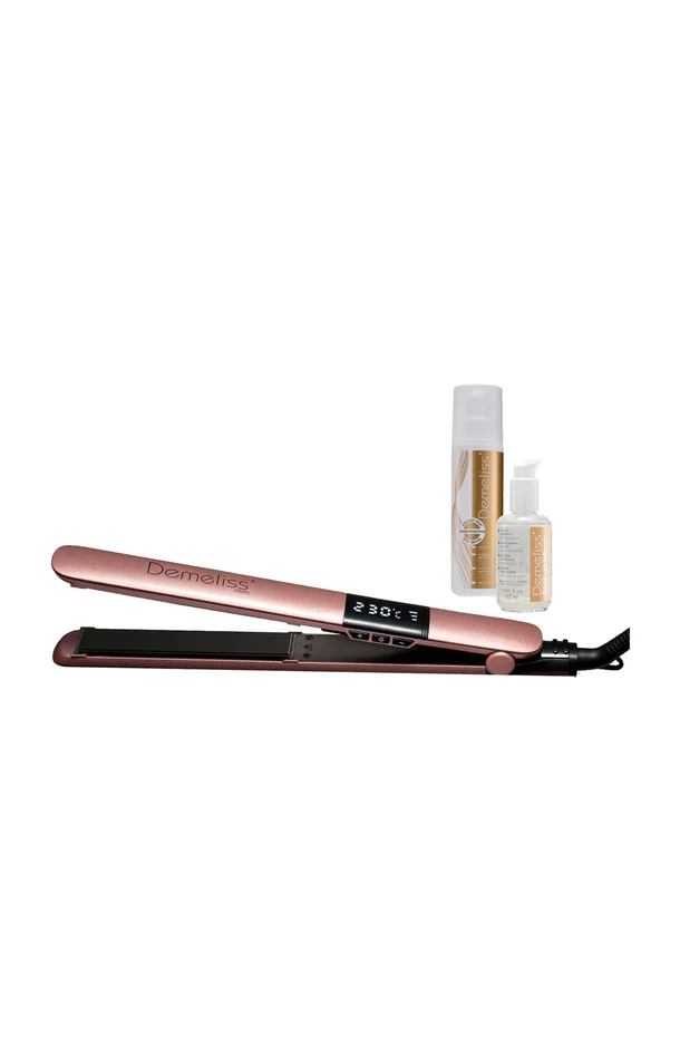 Coffret lisseur & soins protecteurs – Gold Love – 3 produits