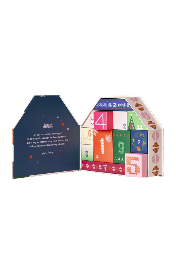 Coffret manucure – Calendrier de l’Avent Le Mini Macaron – 12 surprises