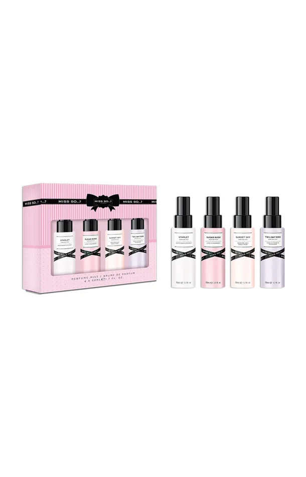Coffret mini brumes corporelles – 4 x 50 ml