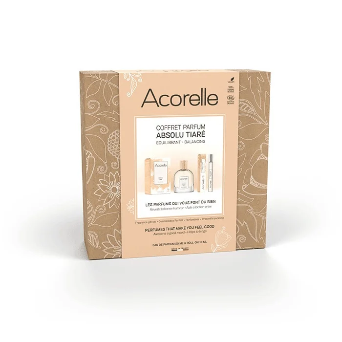 Coffret Parfum BIO Absolu Tiaré