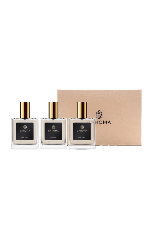 Coffret parfums d’ambiance – Noël Noël – Mandarine & vanille – 3 x 50 ml