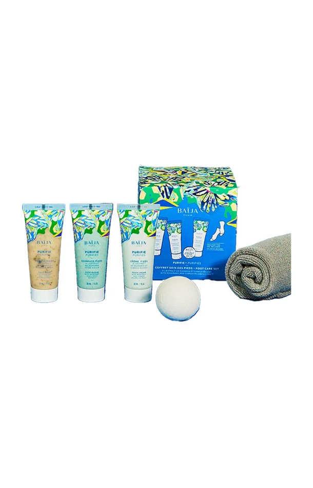 Coffret pieds purifiant – Romarin & Ginkgo biloba – 5 produits