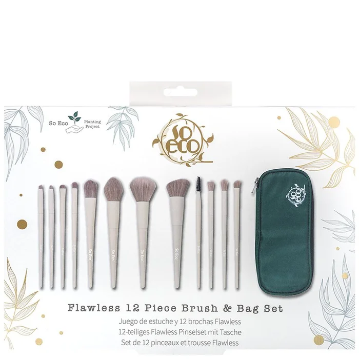 Coffret pineaux – Teint & yeux – 13 produits