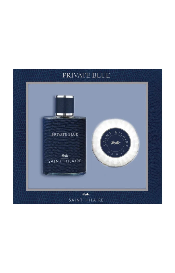 Coffret Private Blue Eau de parfum – Boisé hespéridé – Homme – 100 ml