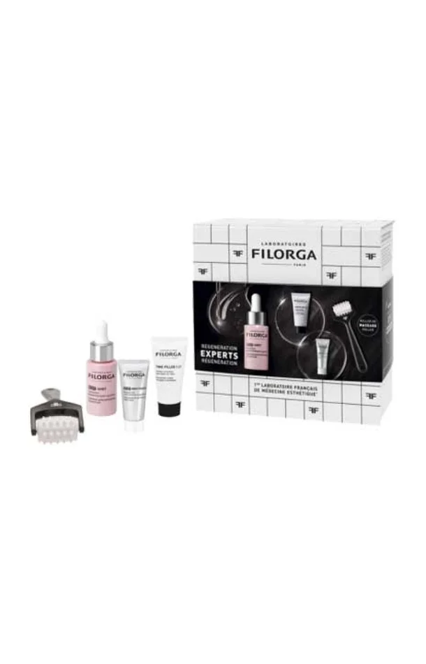 Coffret régénération – Ncef & Time Filler – Visage – 4 produits