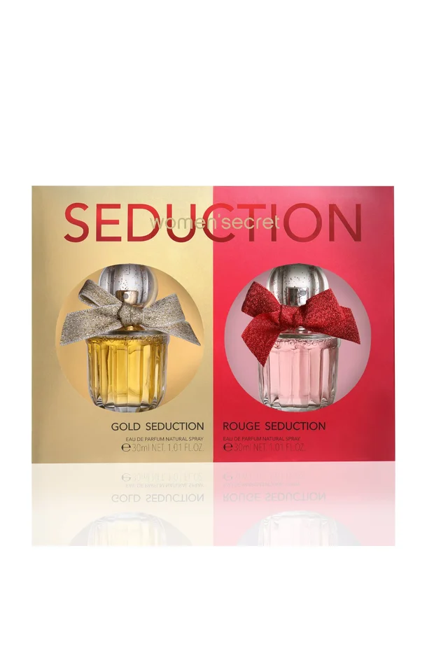 Coffret Rouge & Gold Seduction Eau de parfum – Fruité & Gourmand – 2 x 30 ml