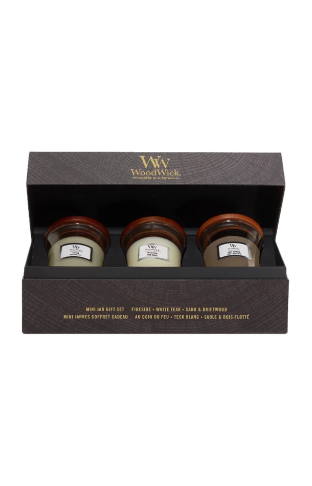 Coffret senteurs boisées – Minis modèles – 3 x 85 g