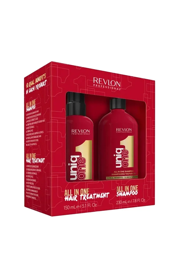 Coffret shampoing & spray – Uniq One – Cheveux