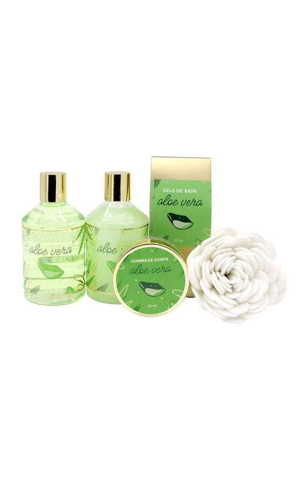 Coffret soins – Aloe vera – Corps – 5 produits