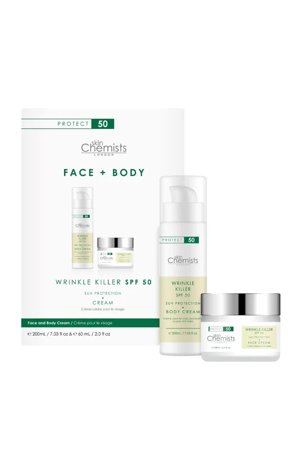Coffret solaire – Visage & corps – SPF 50 – 2 produits