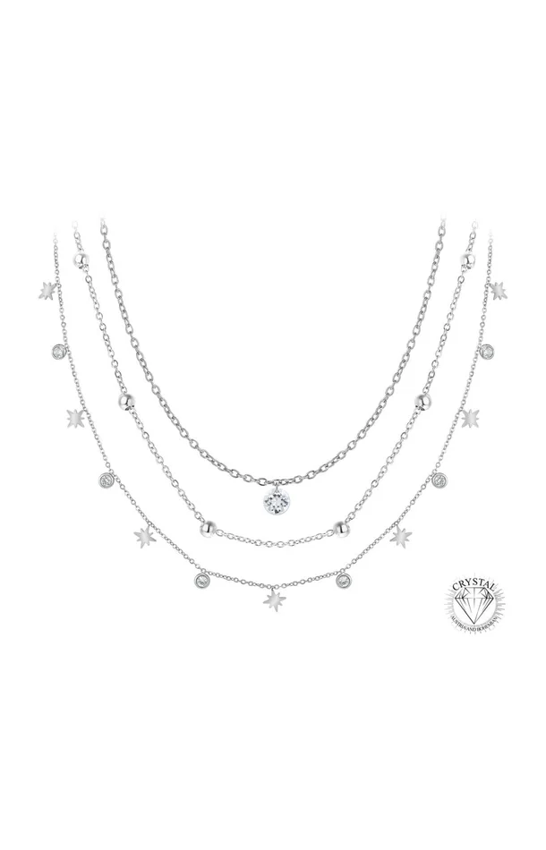 Collier – Acier inoxydable – Argenté