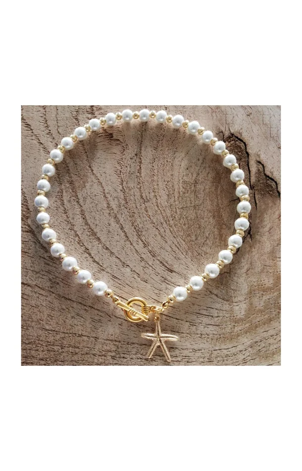 Collier – Perles synthétiques