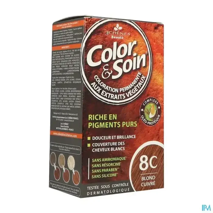 Color soin 8c blond cuivre etui 60ml x2