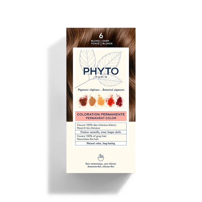 Coloration – 6 Blond Foncé – Kit Coloration Permanente