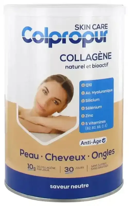Colpropur Skin Care Neutre Collagène Hydrolysé 10 g 30 Jours – Saveur Neutre