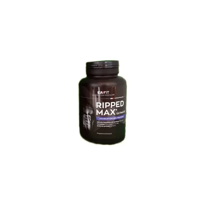 COMBUSTION DES GRAISSES RIPPED MAX ULTIMATE 120 COMPRIMES EAFIT