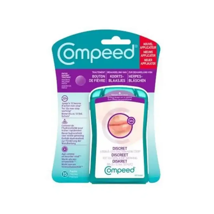 Compeed 15 patchs bouton de fievre discret