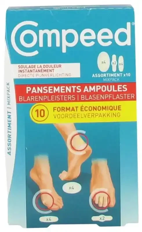Compeed Ampoules Assortiment Boite de 10