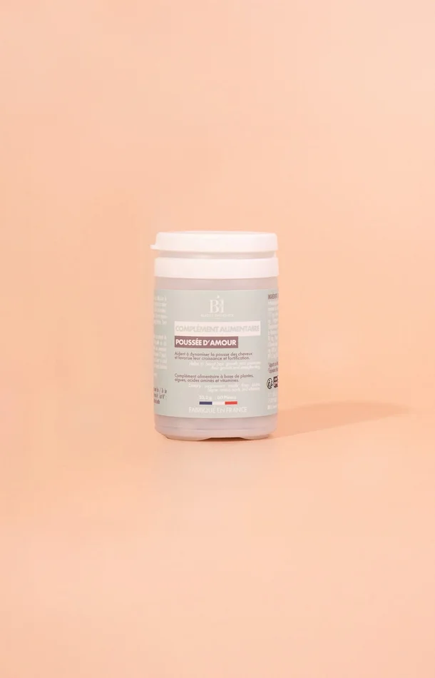 Complément alimentaire pousse des cheveux – Poussée d’amour – 1 mois x 3