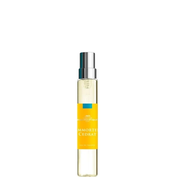 Comptoir Sud Pacifique Immortel Cédrat Eau de Toilette – Vaporisateur de Sac