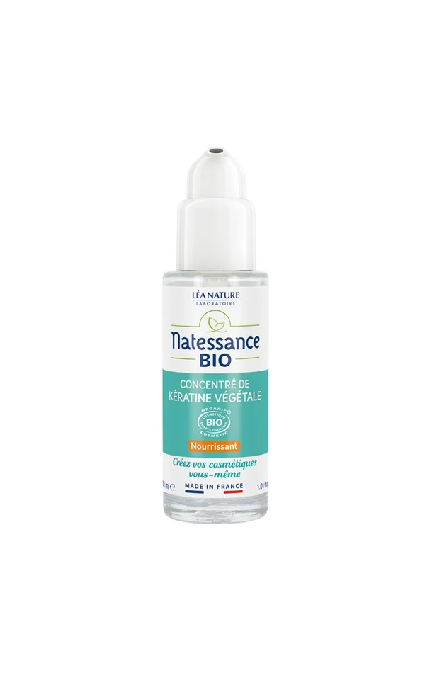 Concentré de kératine végétale bio – Cheveux – 30 ml