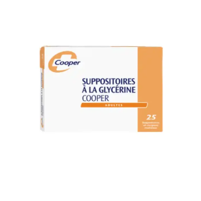 Cooper 25 Suppositoires a la glycerine