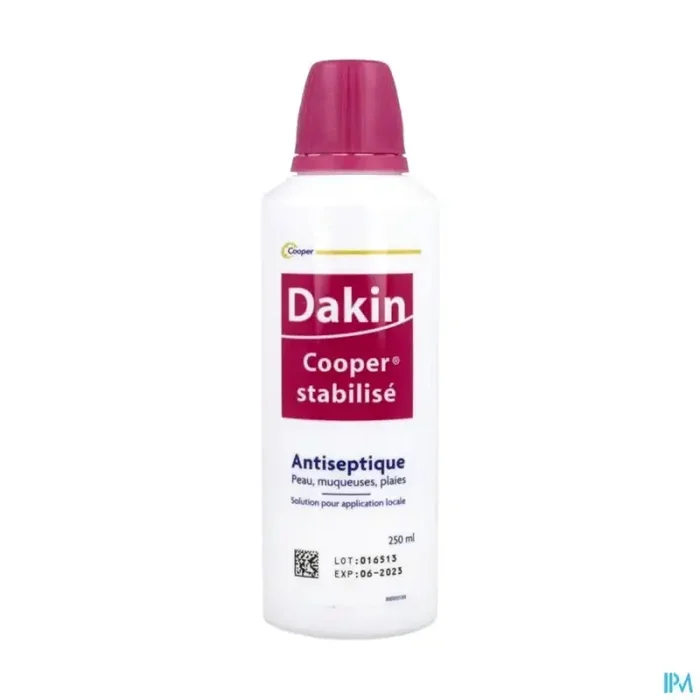 Cooper dakin stabilise sol pour application locale 250ml