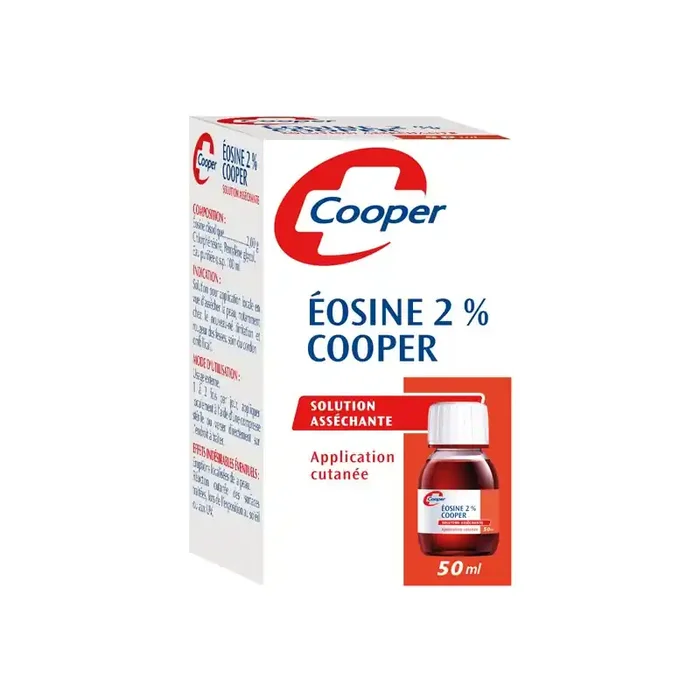 Cooper Eosine 2% solution assechante 50ml