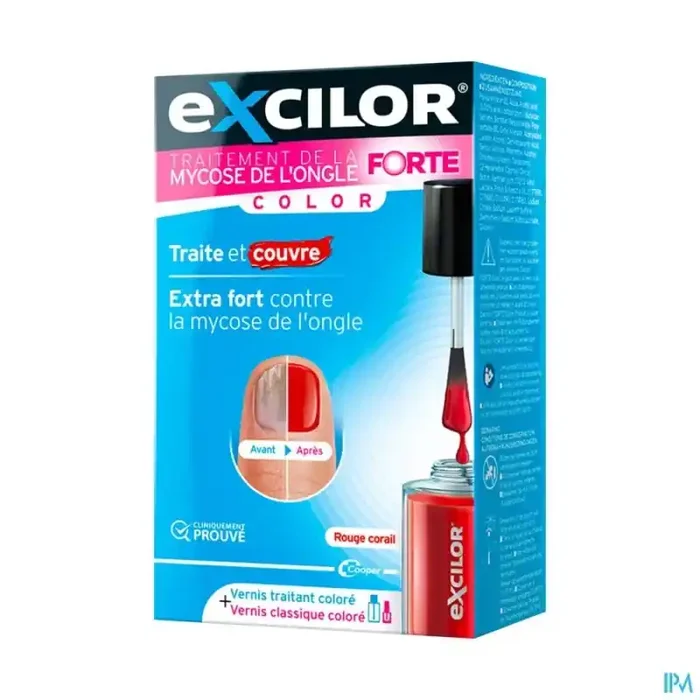 Cooper excilor forte color solution pour application locale red tp 30ml
