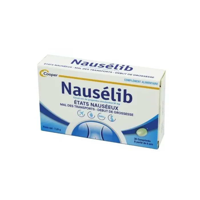 Cooper nauselib 36 comprimes