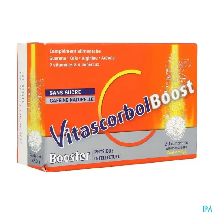 Cooper vitascorbolboost comprime effervescent 20