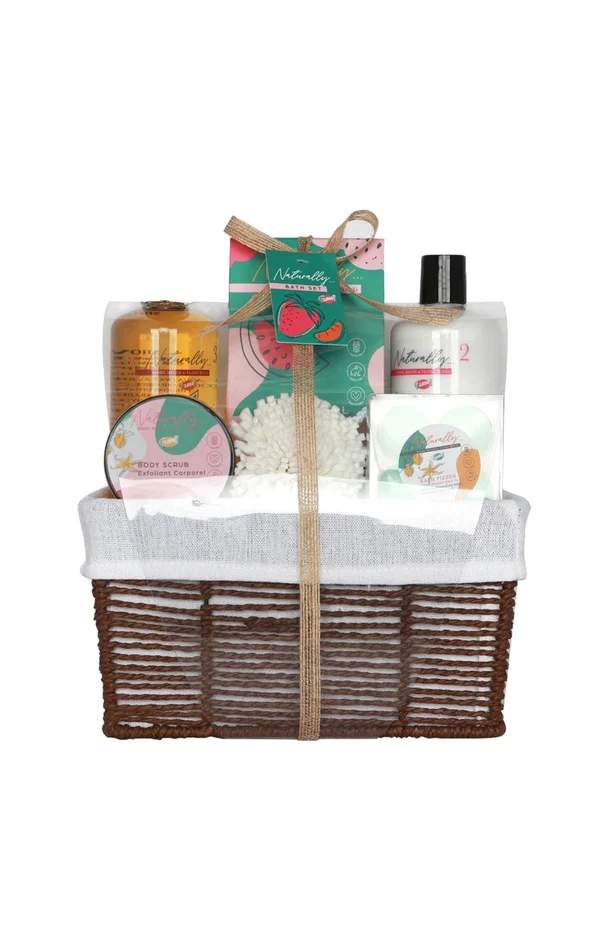 Corbeille de bain – Naturally – 5 produits