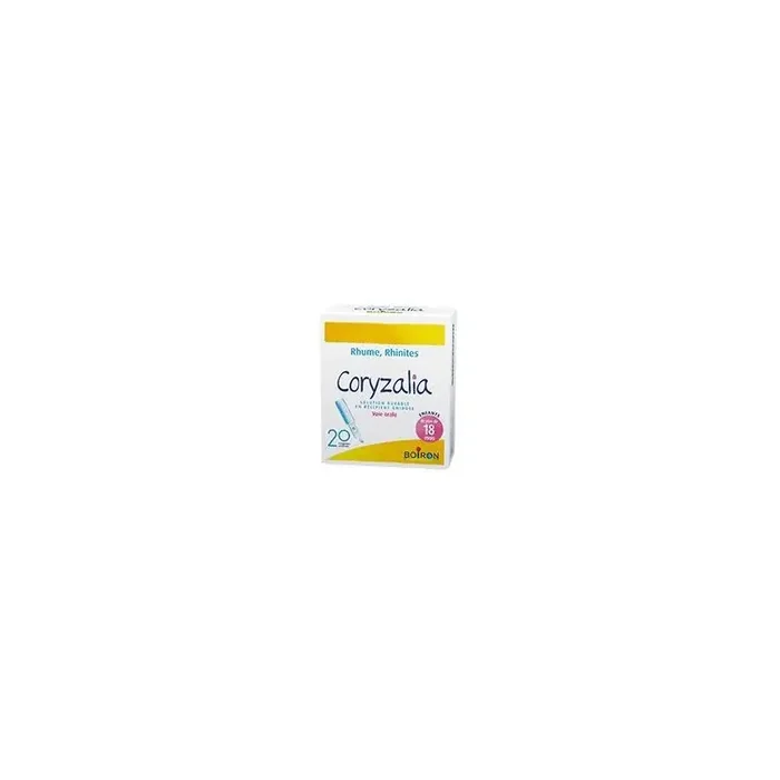 CORYZALIA RHUME RHINITE 20 RECIPIENTS UNIDOSES BOIRON