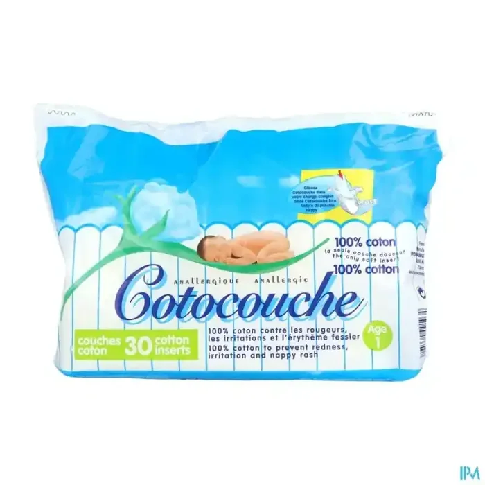 Cotocouche couche pour bébé 1er age sachet 30